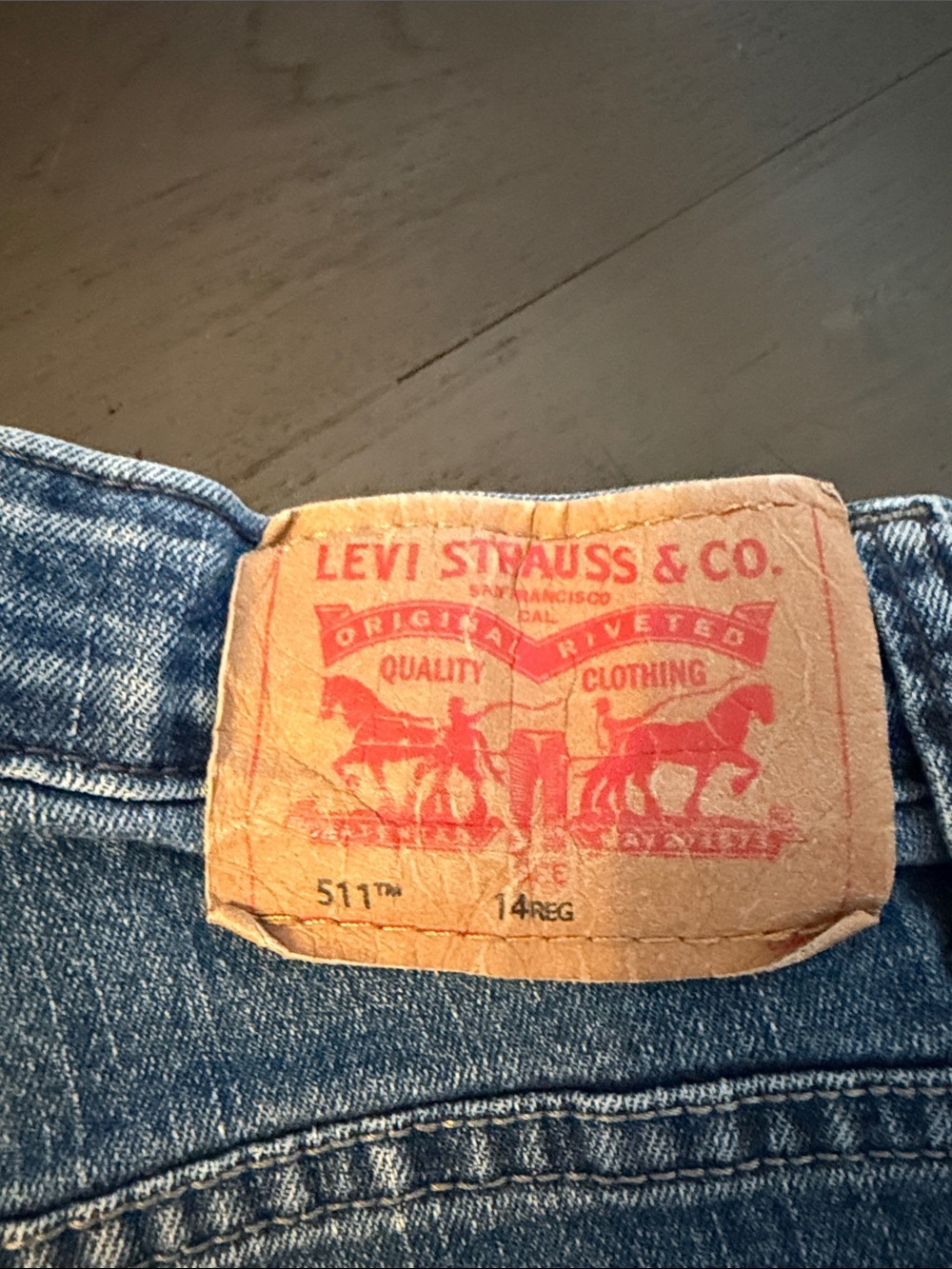 Levi’s Classic boys jeans in Light Blue size 14. You get a total of 3 pairs - Picture 3 of 9